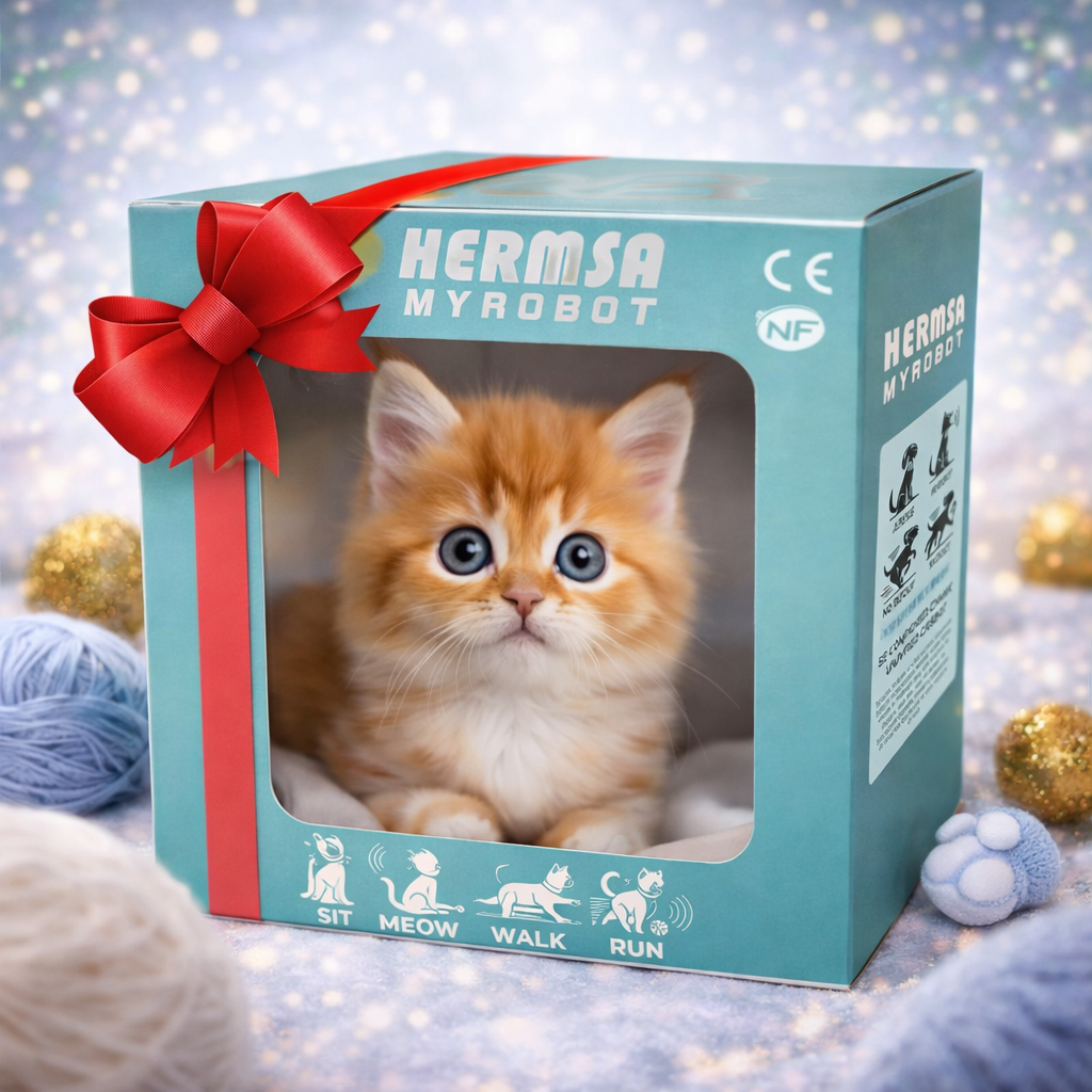 SmartPaws™ Interactive Robot Kitten Plush