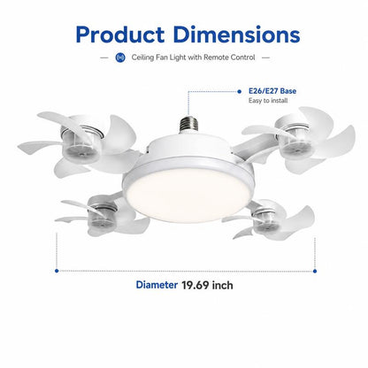 Orello™ BreezeGlow Ceiling Fan Light