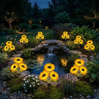 Orello™ GlowBloom Solar Sunflower Lights