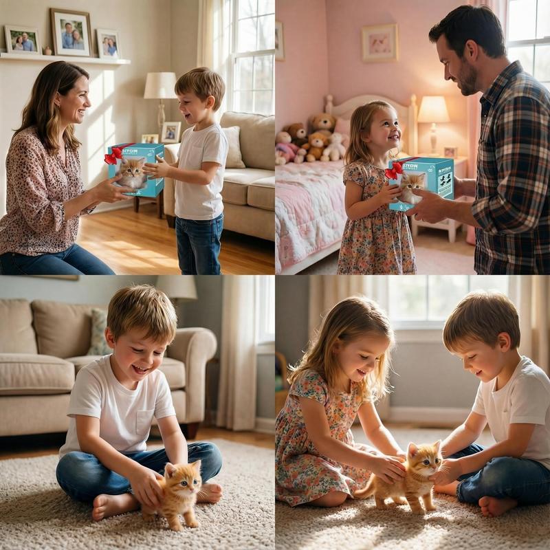 SmartPaws™ Interactive Robot Kitten Plush