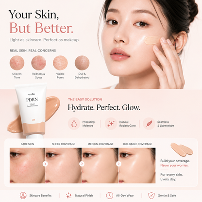 Orello™  PDRN Collagen Tinted Moisturizer 1.69 fl.oz / 50ml