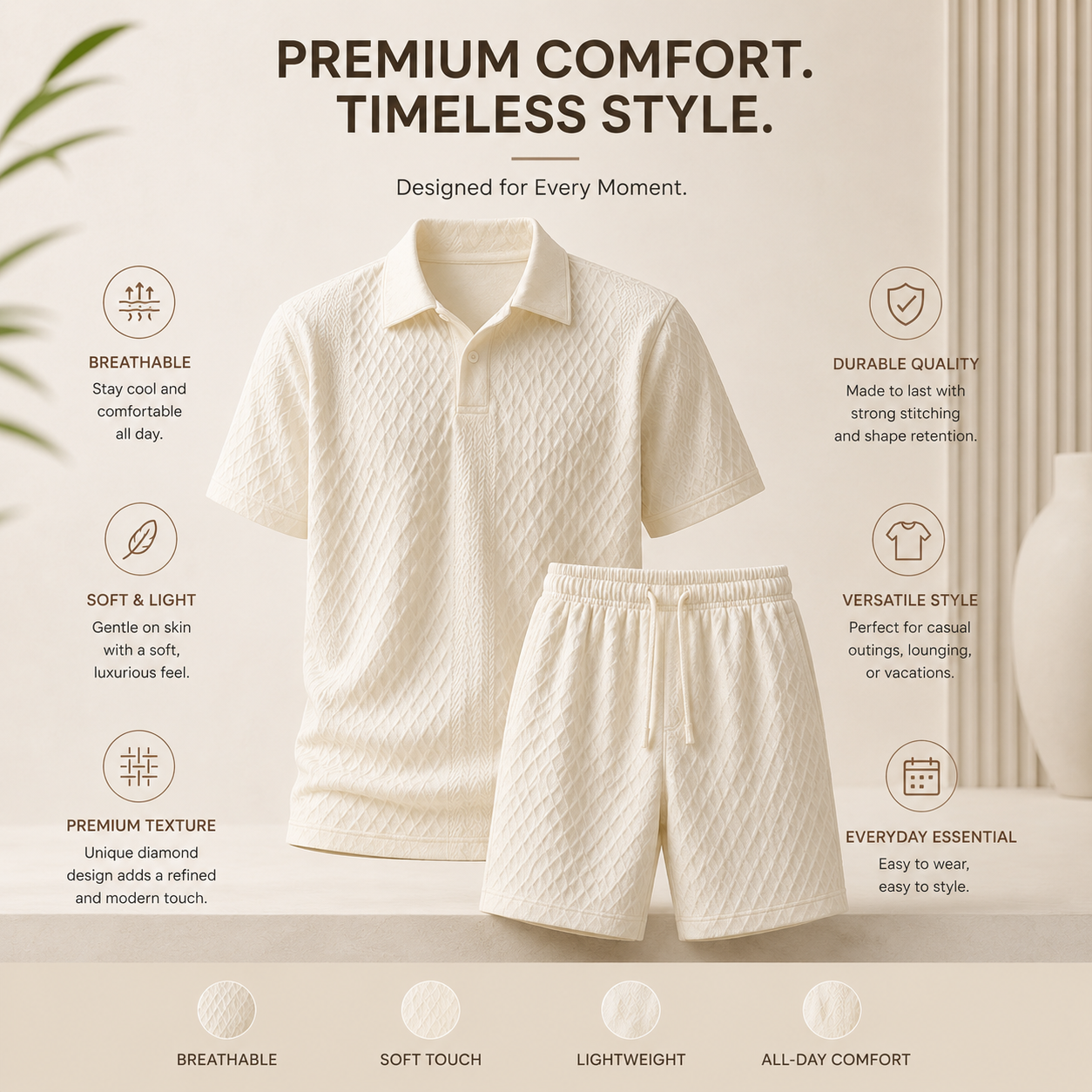 Orello™ AeroFit Polo Set