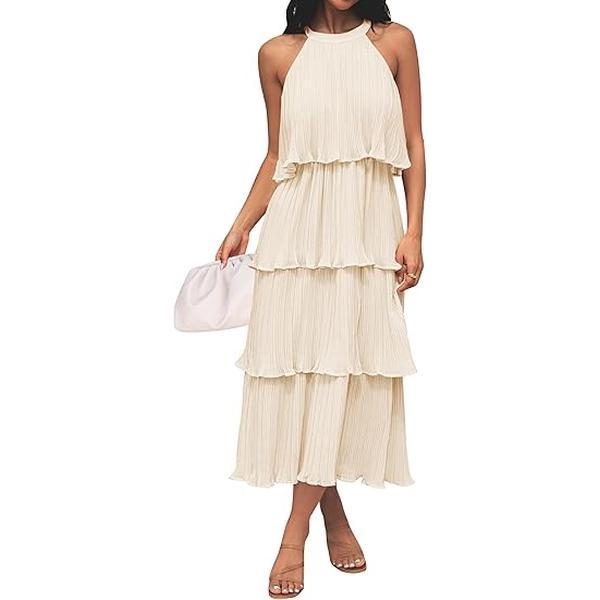 Orello™ LunaFlow Tiered Chiffon Dress