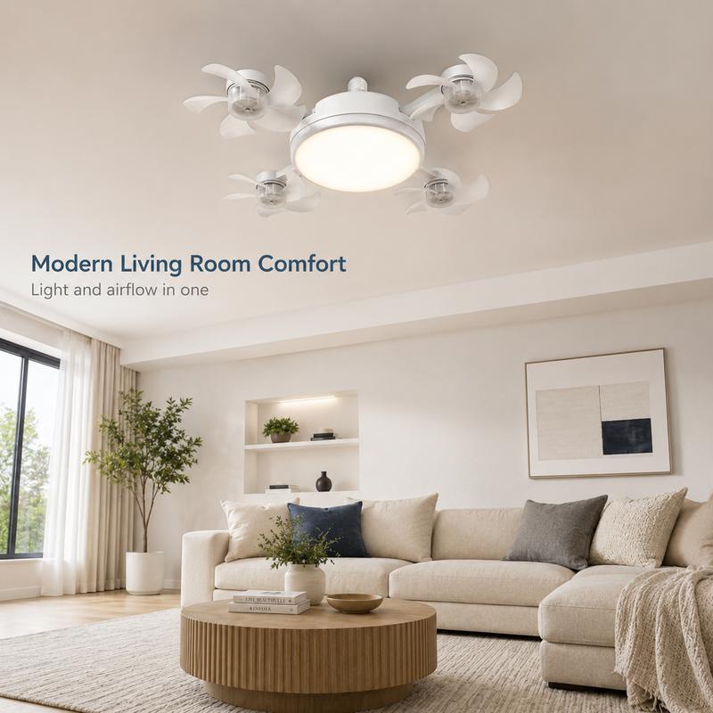Orello™ BreezeGlow Ceiling Fan Light