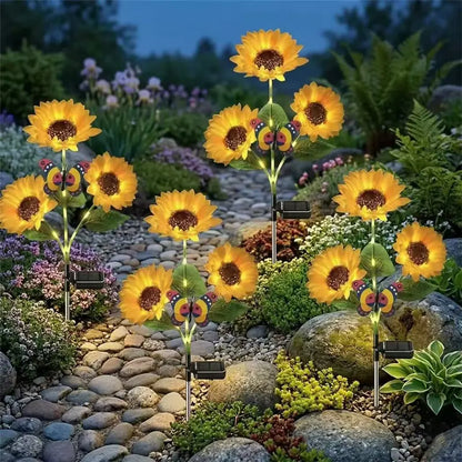 Orello™ GlowBloom Solar Sunflower Lights