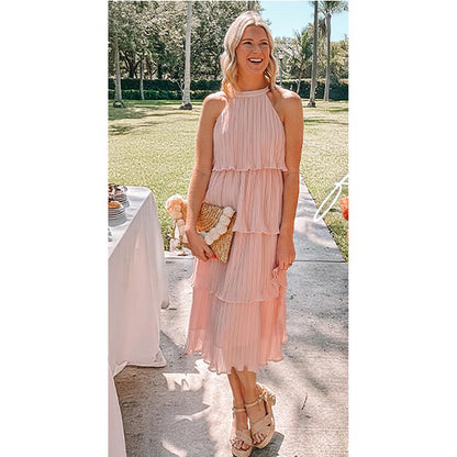 Orello™ LunaFlow Tiered Chiffon Dress