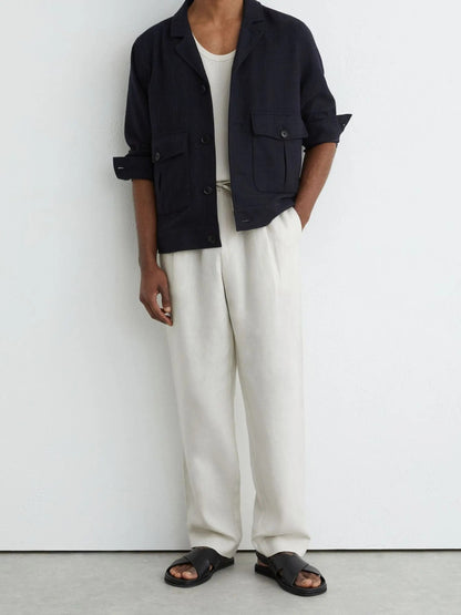 Orello™ BreezeLinen Drawstring Trousers