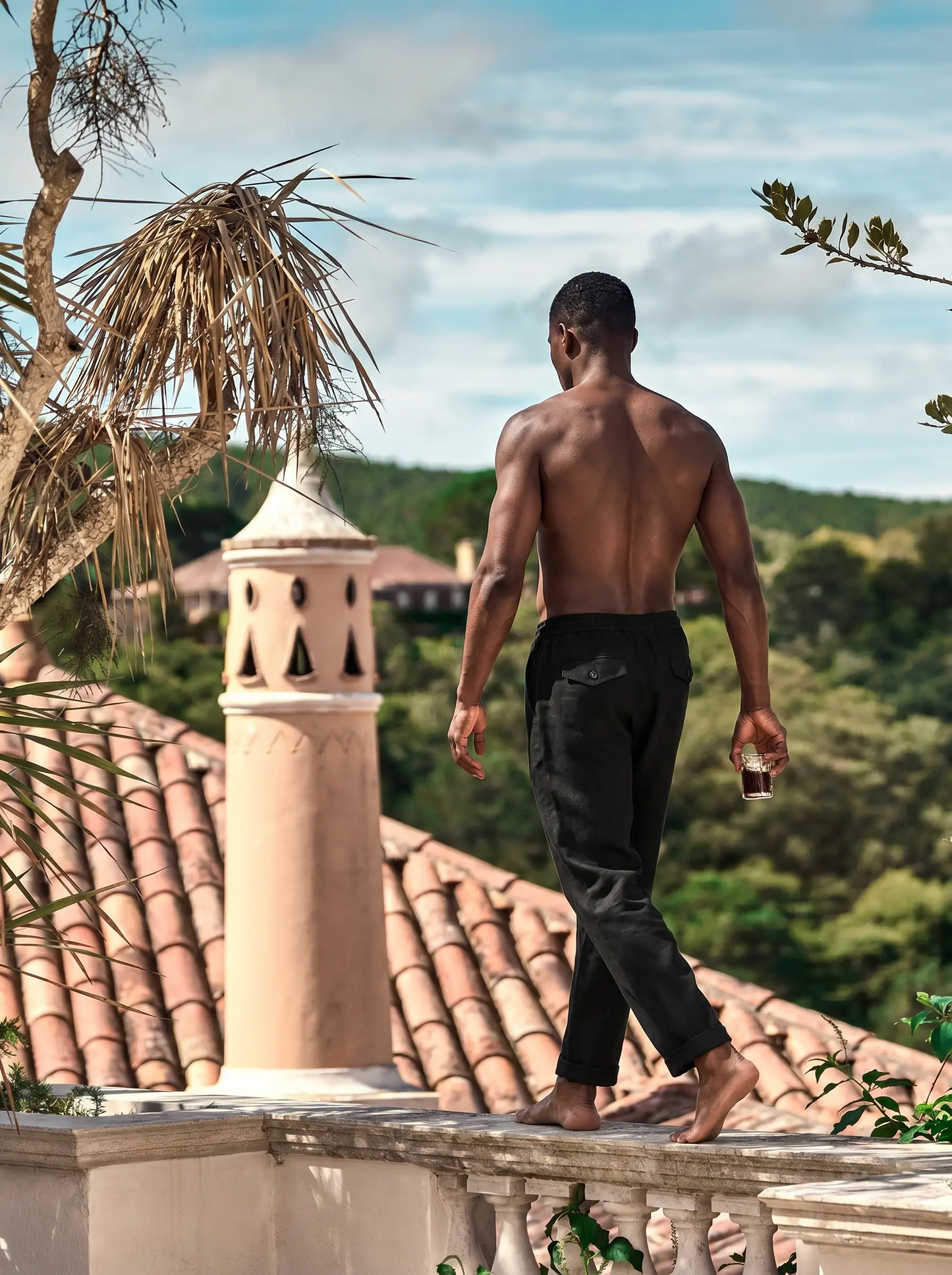 Orello™ BreezeLinen Drawstring Trousers