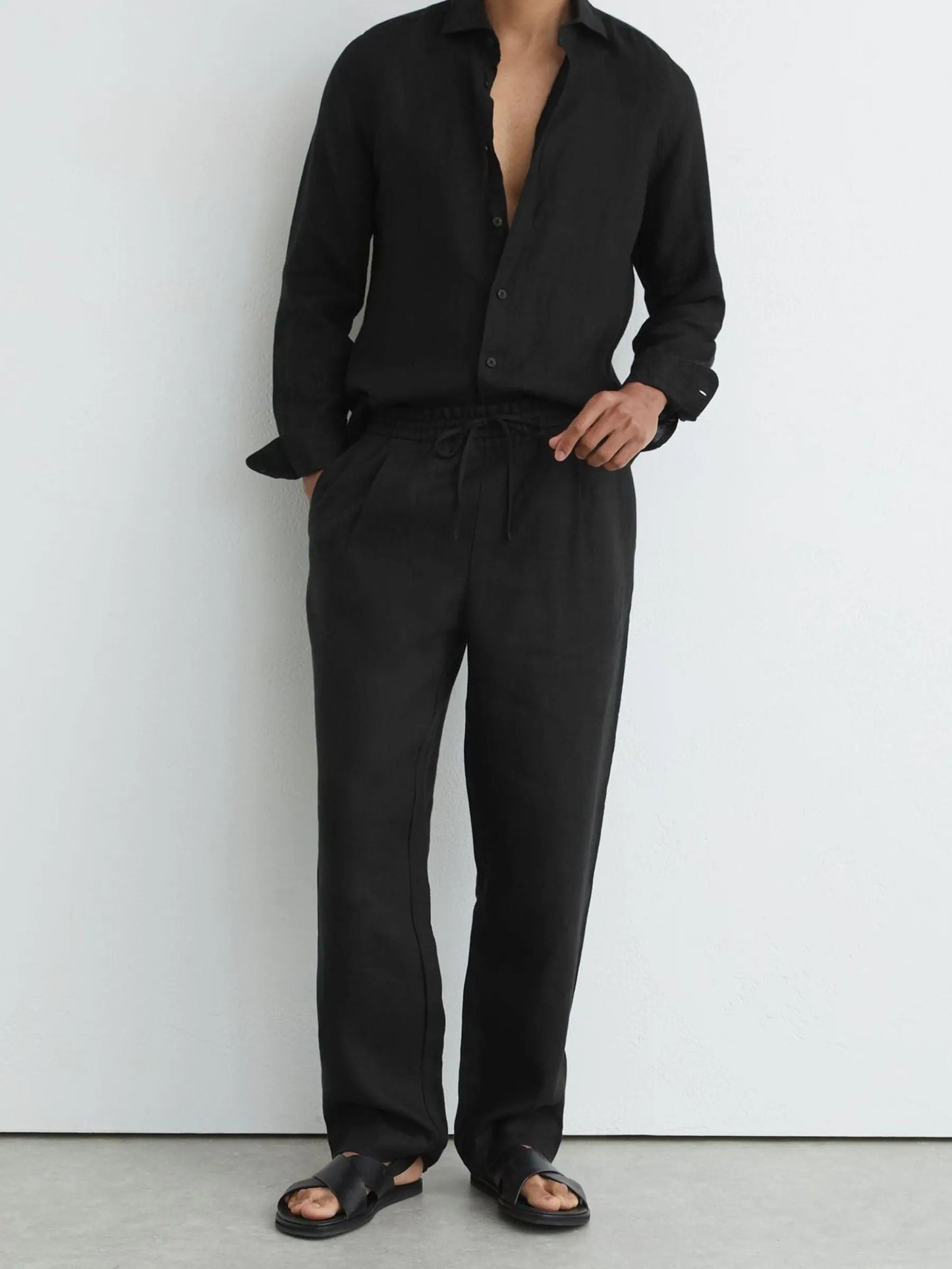 Orello™ BreezeLinen Drawstring Trousers